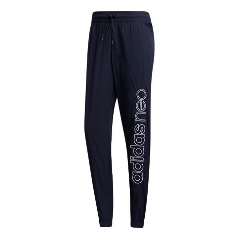 Tepláky adidas Originals Neo Alphabet Logo Sports Pants Modrá | FN6535