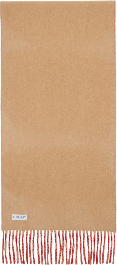 Šál Burberry Reversible Cashmere Scarf by Burberry Červená | 8077823, 1