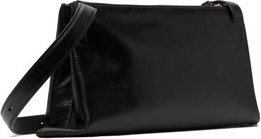 Taška cez rameno Jil Sander Jil Sander Empire Small Leather Shoulder Bag Čierna | J07WD0051_P6569, 2