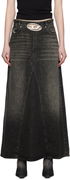 De-Pago-S3 Denim Maxi Skirt