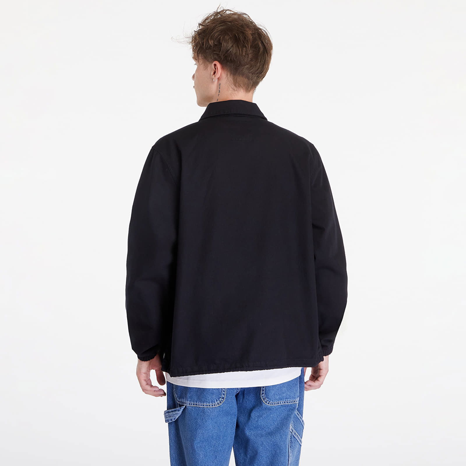 Torrey Canvas Coach Jacket Black