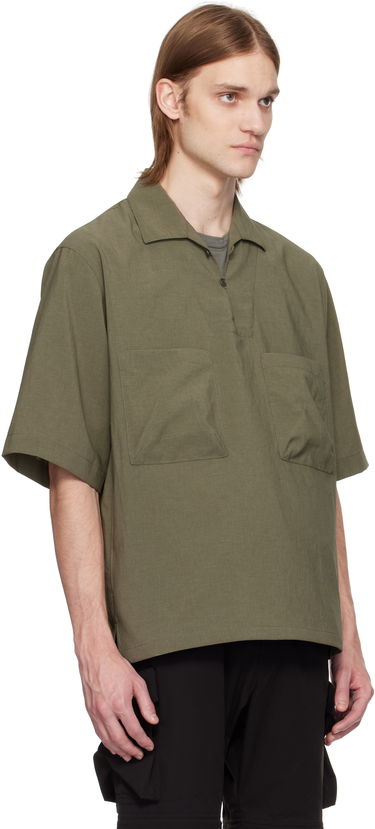 Košeľa Snow Peak Snow Peak Light Poplin Shirt Zelené | SH-25SU004, 1