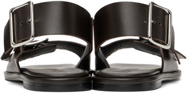 Oblečenie Aeyde Aeyde Thekla Leather Slingback Sandals Hnedá | A11-FS-BRNS08FL65-SS25-953-001, 1