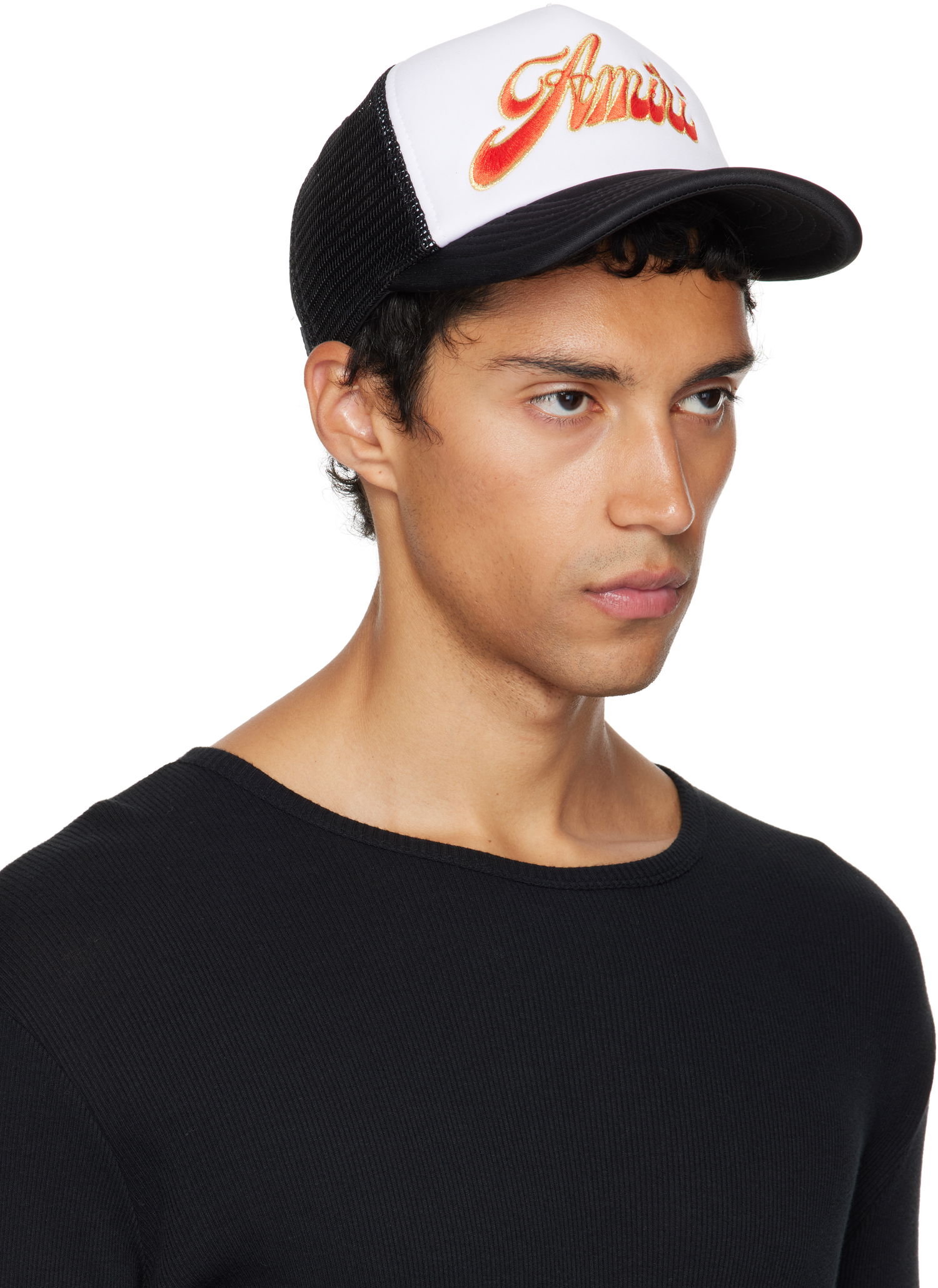 Šiltovka AMIRI AMIRI Groovy Trucker Cap Čierna | AMHATR1041, 1