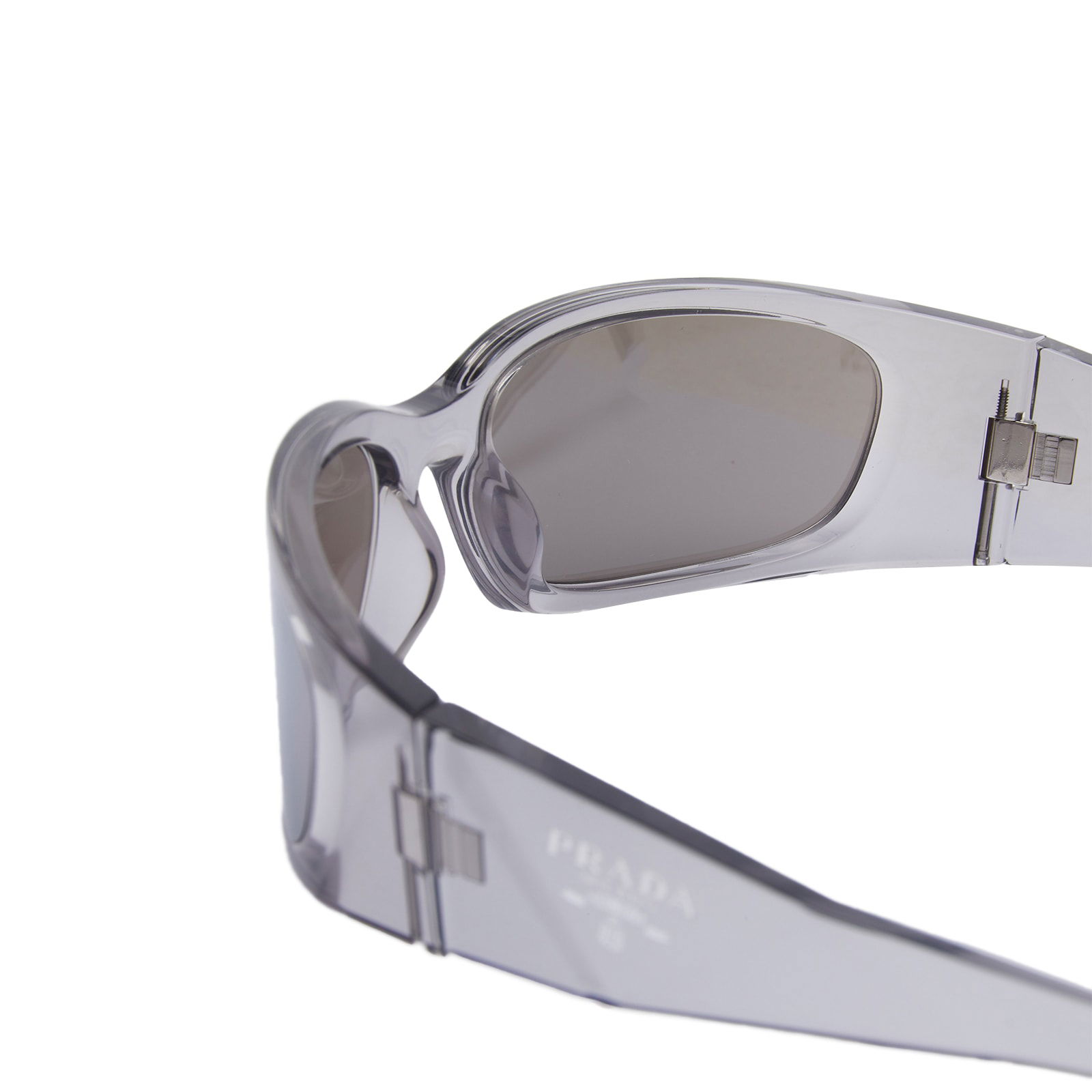 Transparent Grey Sunglasses