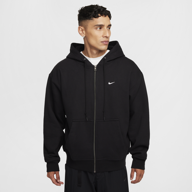 Mikina Nike Solo Swoosh Full-Zip Hoodie Čierna | FZ1165-010, 0