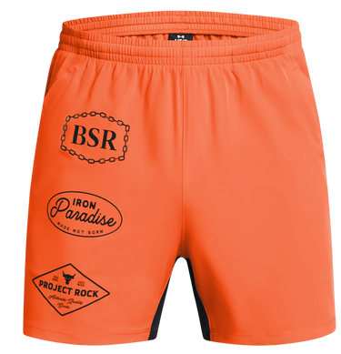 Šortky Under Armour Project Rock Ultimate 5in Training Shorts Oranžová | 1387773-800, 2