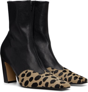 Tenisky a topánky Khaite Nevada Stretch Leopard Print Pointed Toe Ankle Boots Rôznofarebný | F1067-973, 3