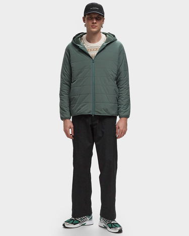Prešívaná bunda Snow Peak Flexible Insulated Zip Up Hoodie Zelené | SW-24AU003-DARKGREY, 1