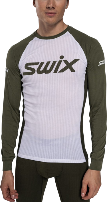 Tričko SWIX RaceX Classic Long Sleeve T-Shirt Biela | 10115-23-20001, 0