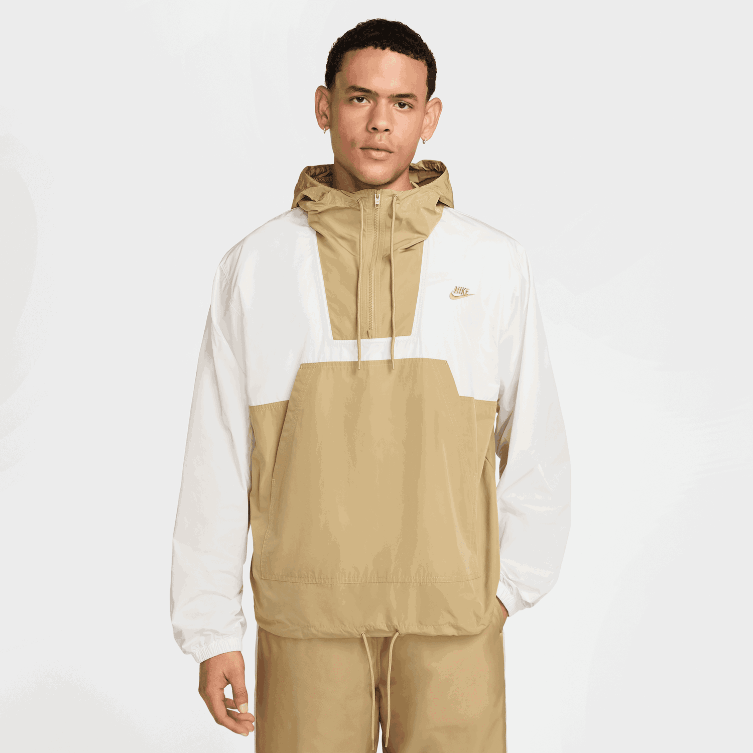 Vetrovka Nike Nike Club Windbreaker Béžová | HJ1957-133, 0