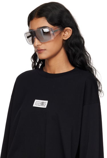 Slnečné okuliare Maison Margiela MM6 Maison Margiela Mask Sunglasses Šedá | P55, 3