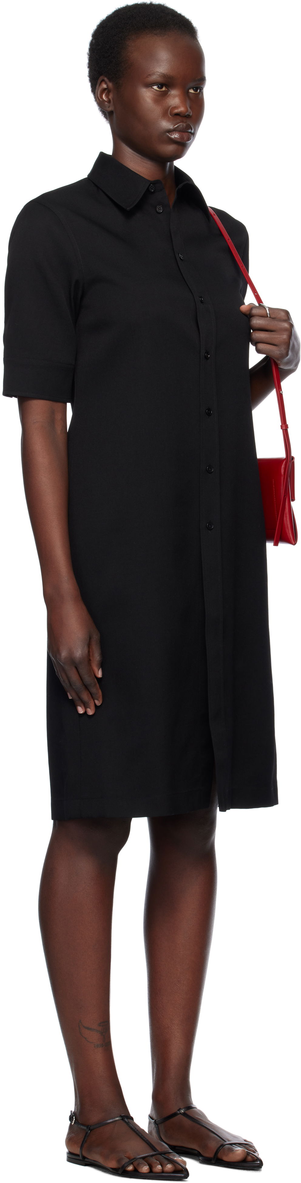 Šaty Jil Sander Stripe Dress Béžová | J04DL0002_J40003, 1