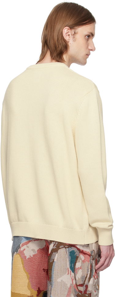 Sveter KidSuper KidSuper 'Super' Tent Graphic Sweater Béžová | SS25-SW-13, 2