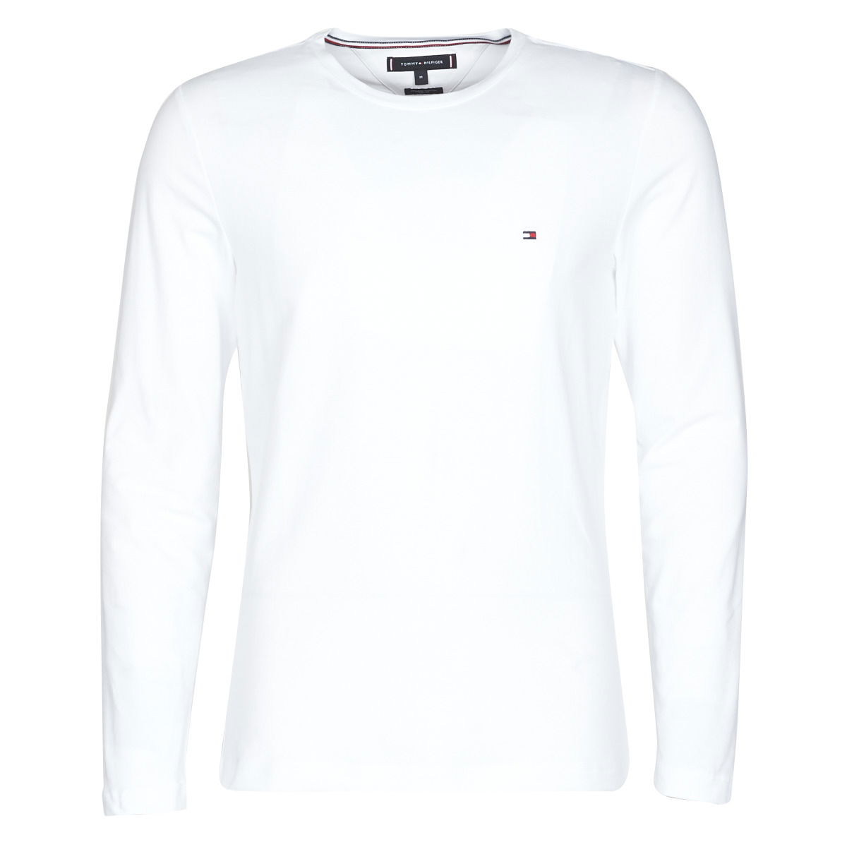 Tričko Tommy Hilfiger STRETCH SLIM FIT TEE Biela | MW0MW10804-YBR, 0