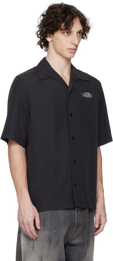 Košeľa AMIRI Amiri 'Amiri Spirit' Bowling Shirt Čierna | AMSTCA1148, 1