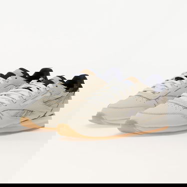 Tenisky a topánky Reebok Classic Leather Premium Chalk/ Vector Navy/ Grey Béžová | 100201162, 5