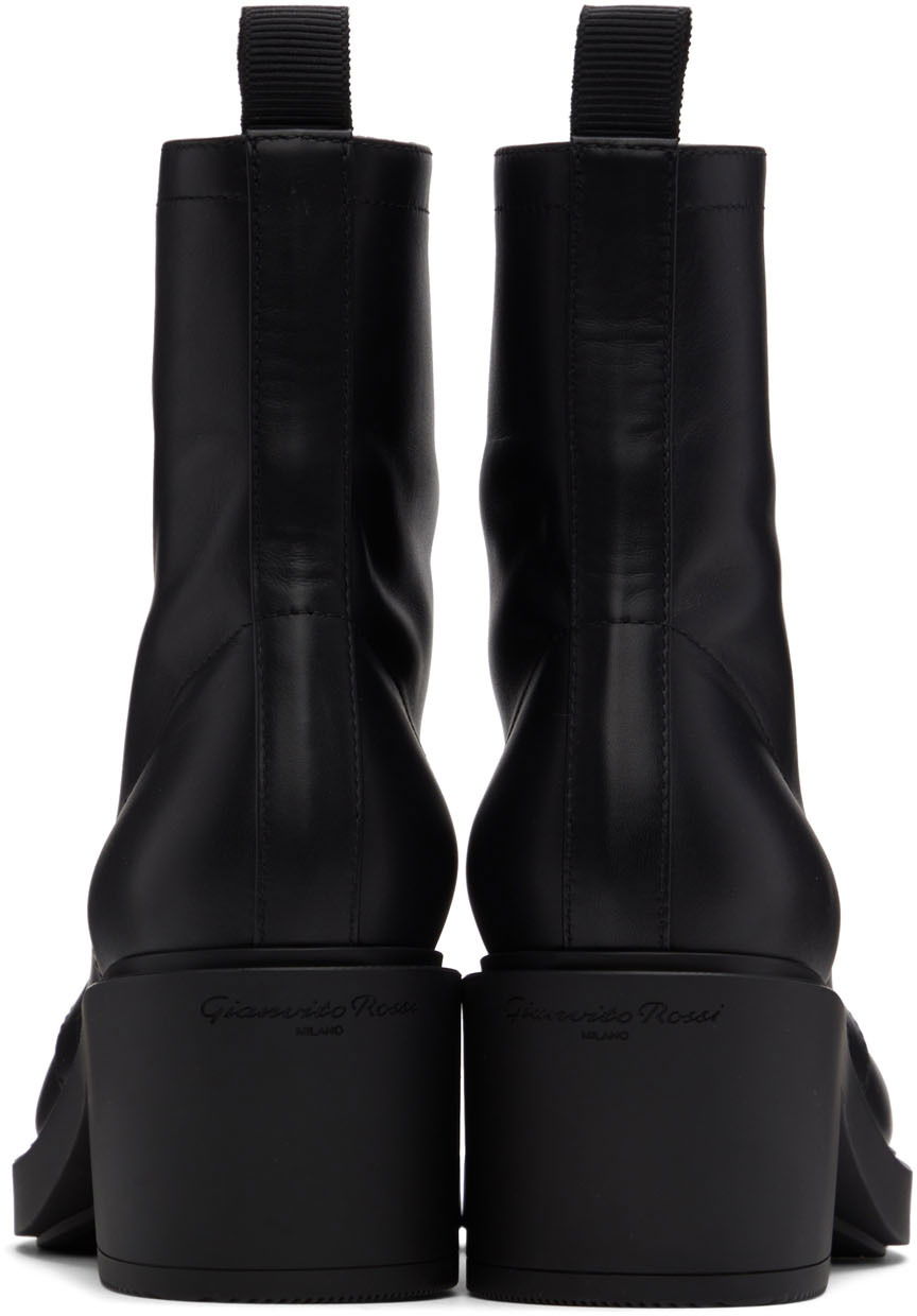 Oblečenie Gianvito Rossi Gianvito Rossi Foster Leather Boots Čierna | G73391.45GOM.VGI, 1