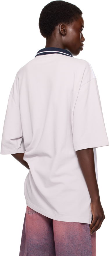 Polo tričko Martine Rose Martine Rose Oversized Paneled Polo Ružová | 643JE03046, 2