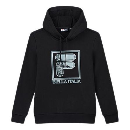 Mikina FILA Logo Print Hoodie Čierna | F11M018206F-BK