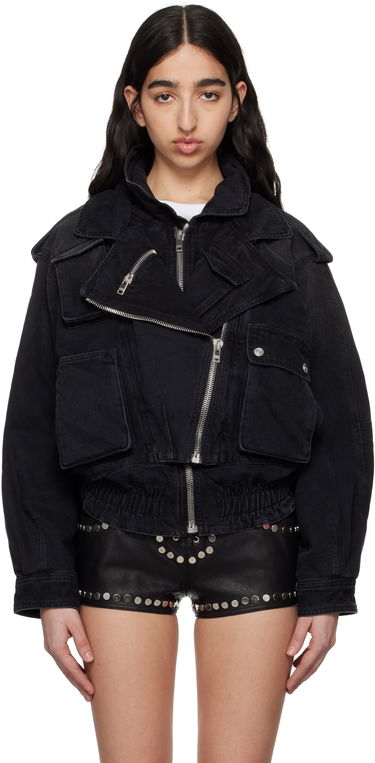 Bunda ISABEL MARANT Isabel Marant Aneli Denim Jacket Čierna | VE0497FB-C2H01I, 0