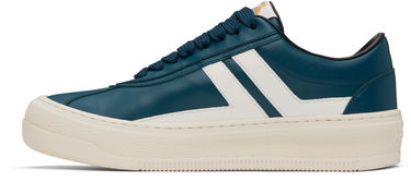 Tenisky a topánky LANVIN Blue '' Cash Leather Sneakers Modrá | FU-SKLK09-NAPA-P25, 2