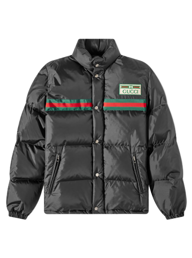 Prešívaná bunda Gucci Water Repellent Down Jacket Čierna | 666560-Z8AQX-1043