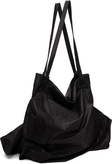 Tote bag Yohji Yamamoto Unevenness Leather Tote Bag Čierna | DA-I72-798, 1