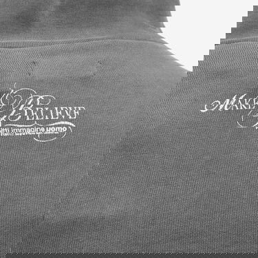 Tričko ERL ERL Make Believe Long Sleeve T-Shirt Šedá | ERL08T010-BLK, 5