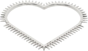 Náhrdelník We11done We11done Heart Spike Bracelet Metalická | WD-AJ1-23-531-U-SV, 0