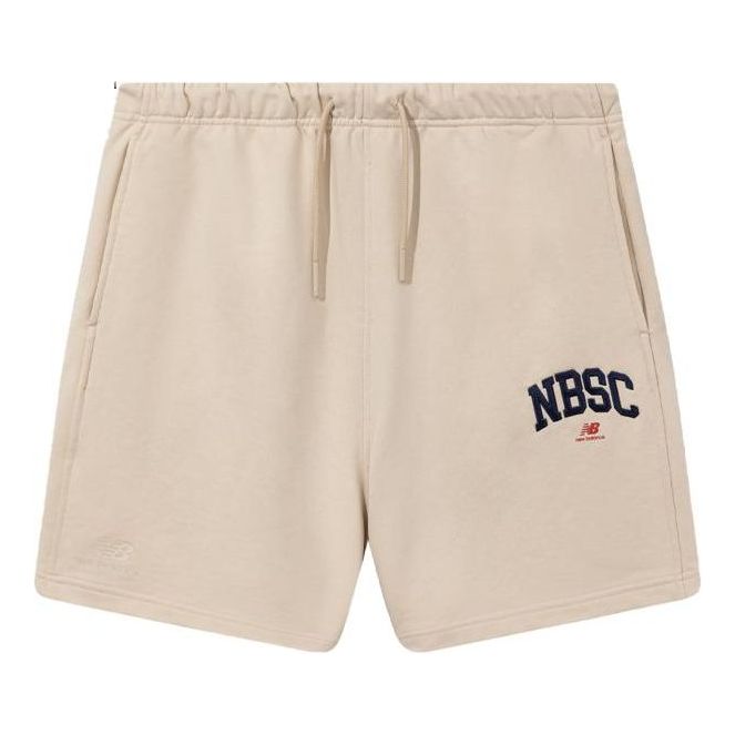 Šortky New Balance NBSC Collection Casual Shorts Béžová | 5VD25393-CRE, 0