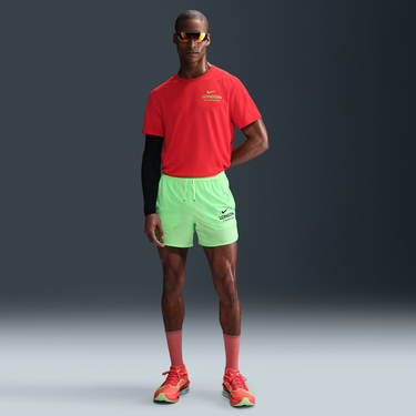 Tričko Nike Nike Miler Running T-Shirt Červená | IF5753-696, 3