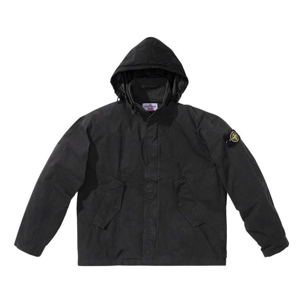Parka Supreme Cordura Shell Jacket by Supreme x Stone Island Čierna | SUP-SS22-716, 0