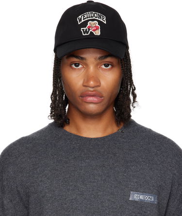 Šiltovka We11done We11done Varsity Logo Baseball Cap Čierna | WD-AH2-25-405-U-BK, 0