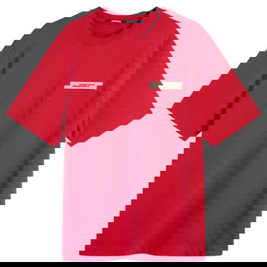 Tričko Jacquemus Grosgrain Logo T-Shirt Červená | 25HTSM00133AJ00226-480, 0