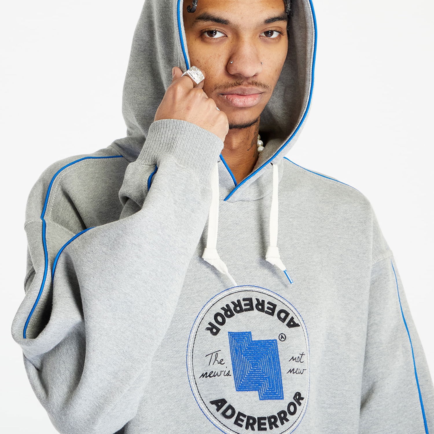 Mikina Converse X Ader Error Po Hoodie Šedá | 10025392-A01, 1