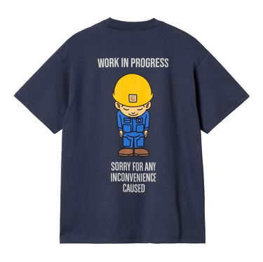 Tričko Carhartt WIP Short Sleeve Graphic T-Shirt Modrá | I033994_9, 4