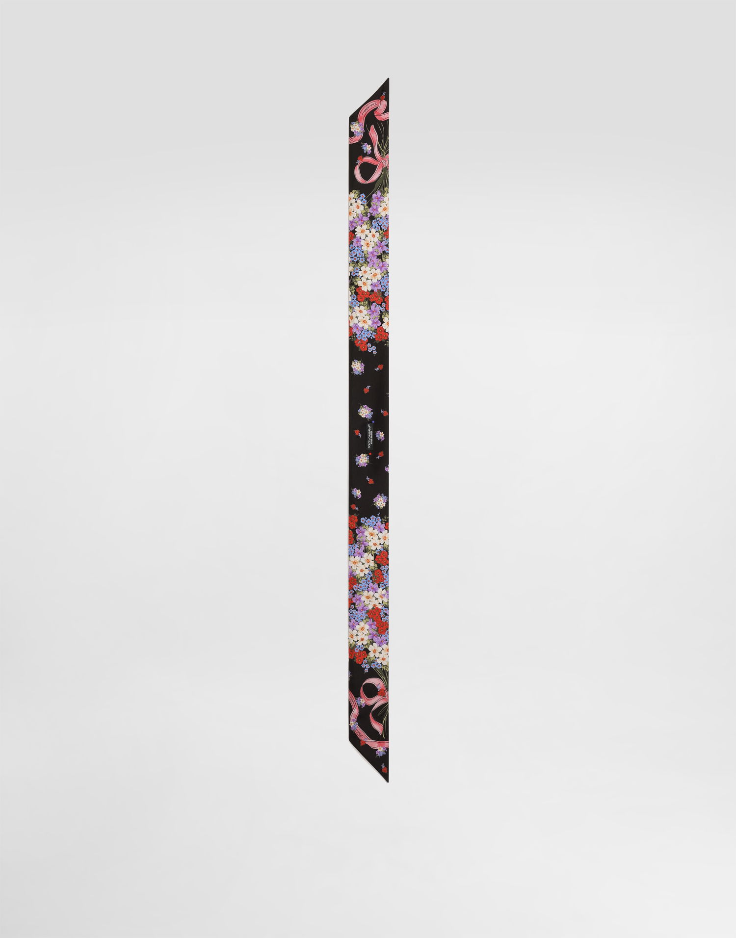 Šál Dolce & Gabbana Dolce & Gabbana Small Floral-print Silk Twill Bandeau 6x100 Rôznofarebný | FS215AGDDLIHN5XW, 1