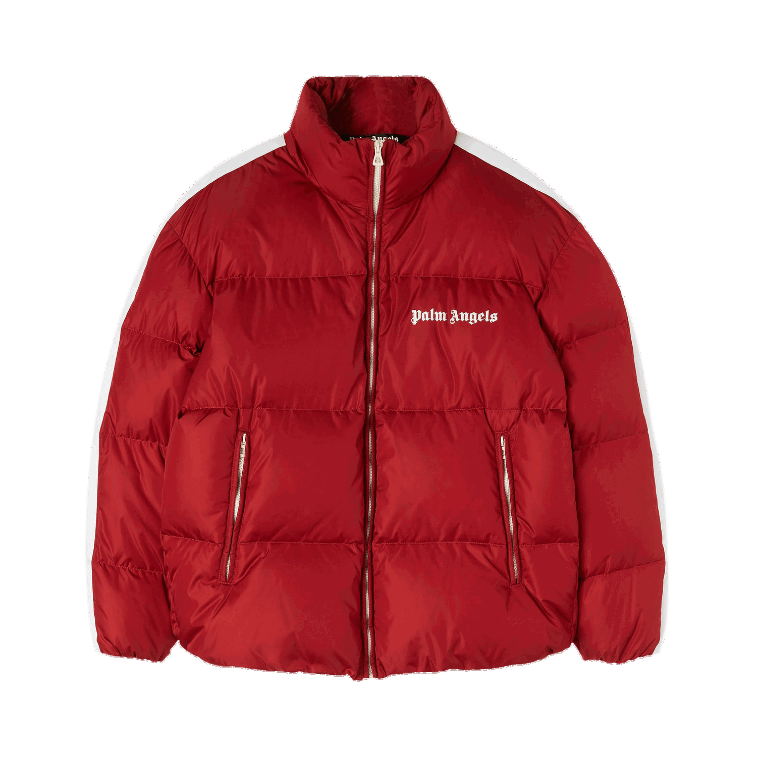 Prešívaná bunda Palm Angels Classic Track Down Jacket Červená | PMED019F22FAB0012501, 0