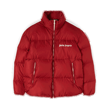 Prešívaná bunda Palm Angels Classic Track Down Jacket Červená | PMED019F22FAB0012501, 0