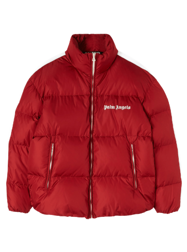 Prešívaná bunda Palm Angels Classic Track Down Jacket Červená | PMED019F22FAB0012501
