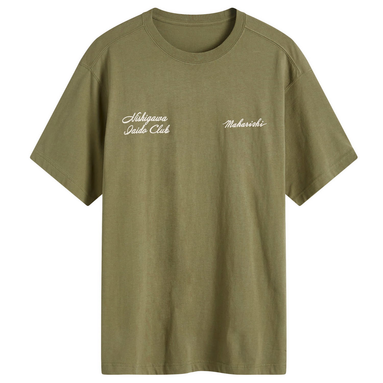 Tričko Maharishi Kamon Graphic T-Shirt Zelené | 1101-OLV, 0