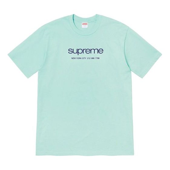 Tričko Supreme Shop Logo Graphic T-Shirt Zelené | SUP-SS20-262