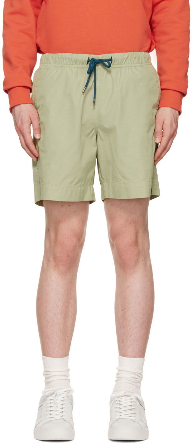 Plavky Paul Smith PS Paul Smith Ripstop Shorts Zelené | M2R-737U-J21561
