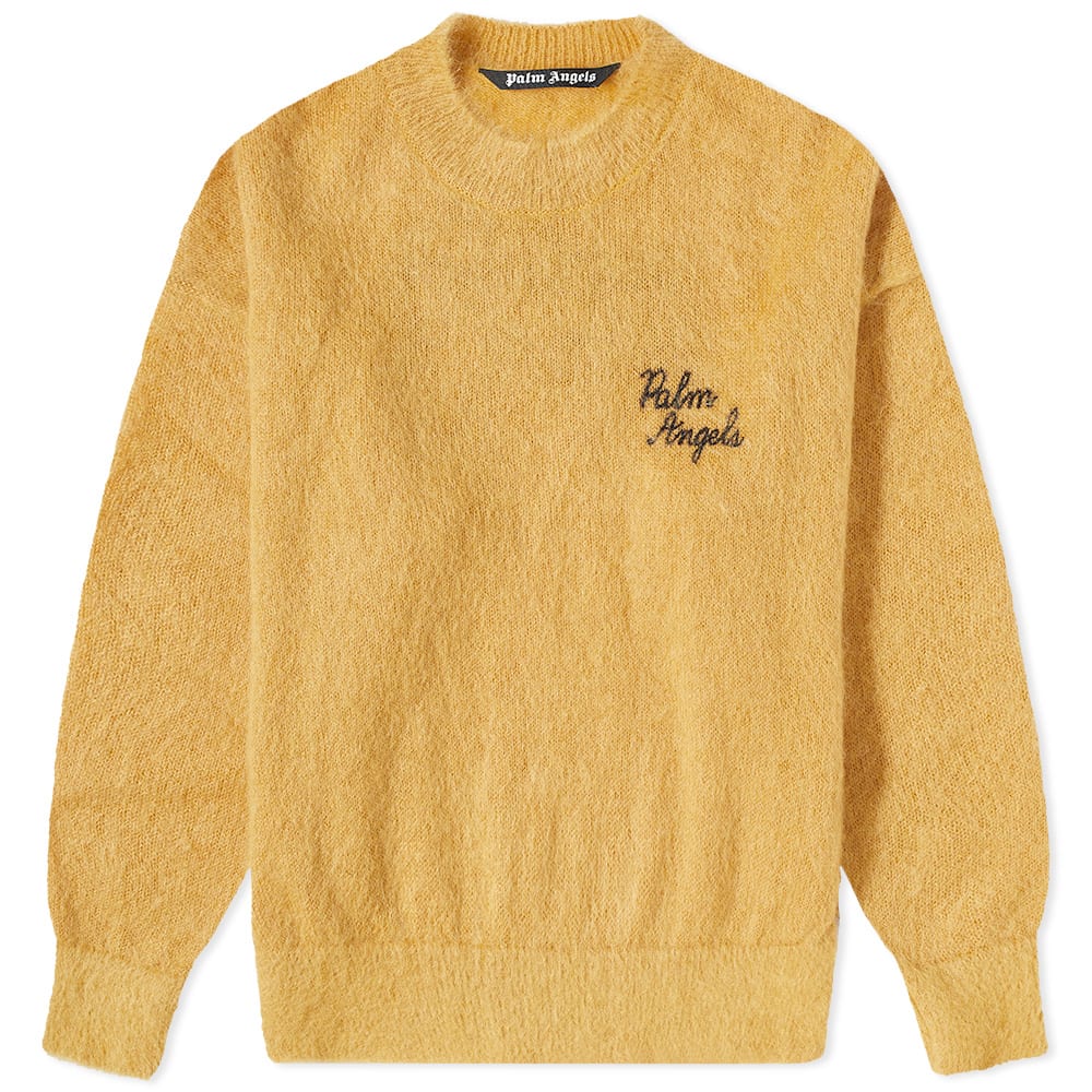 Back Palm Mohair Crewneck