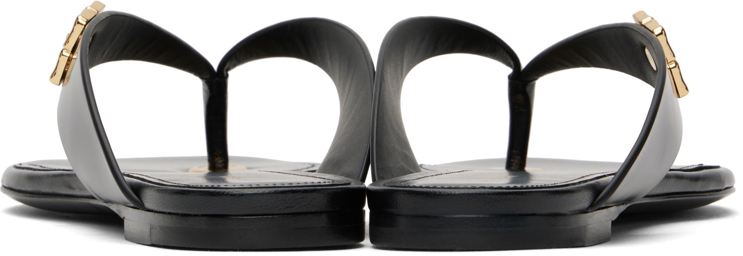 Oblečenie Givenchy Givenchy 4G Liquid Flip-Flops Čierna | BE309TE2CF001, 1