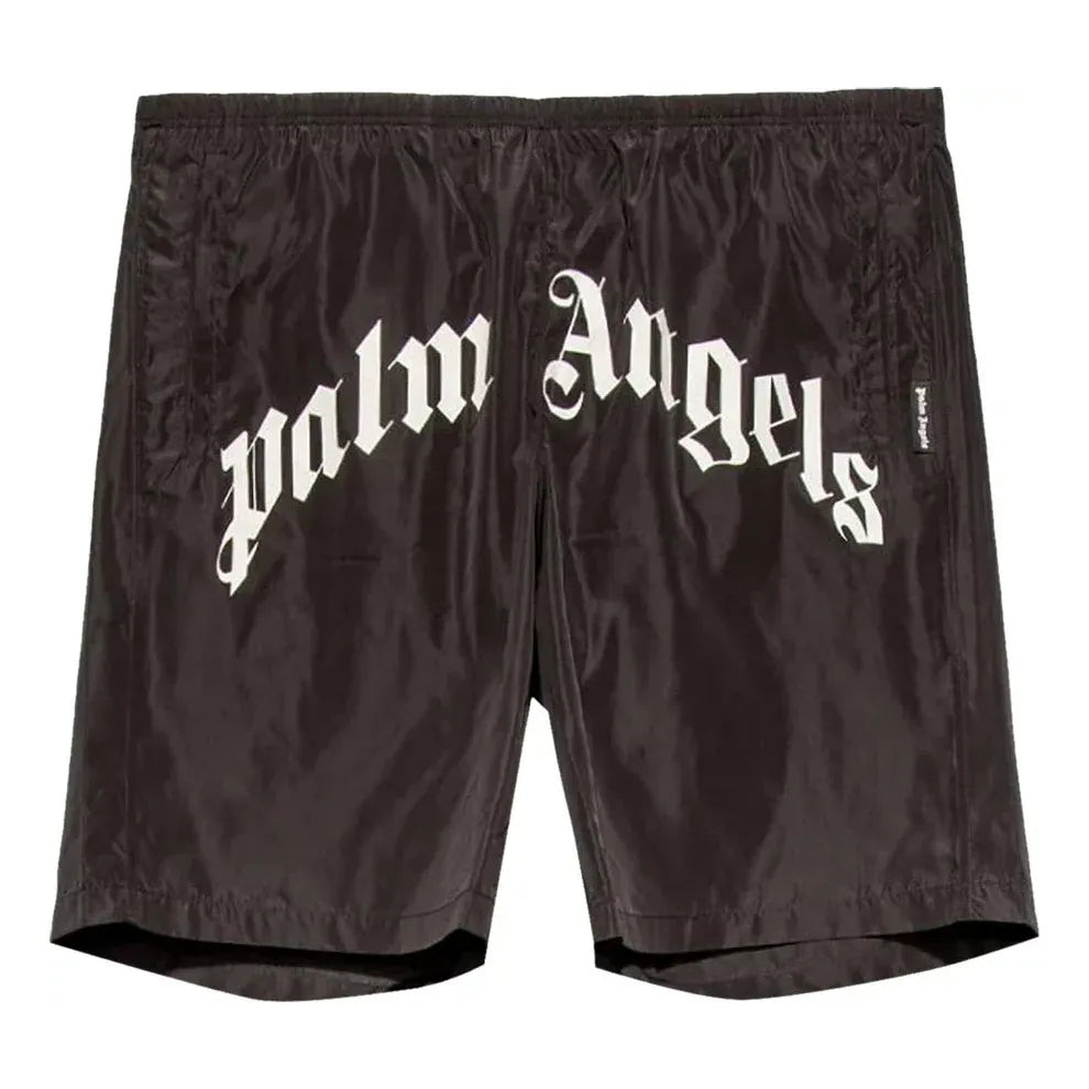 Plavky Palm Angels Palm Angels Logo Swim Shorts Čierna | PMFA005S21FAB0011001, 0