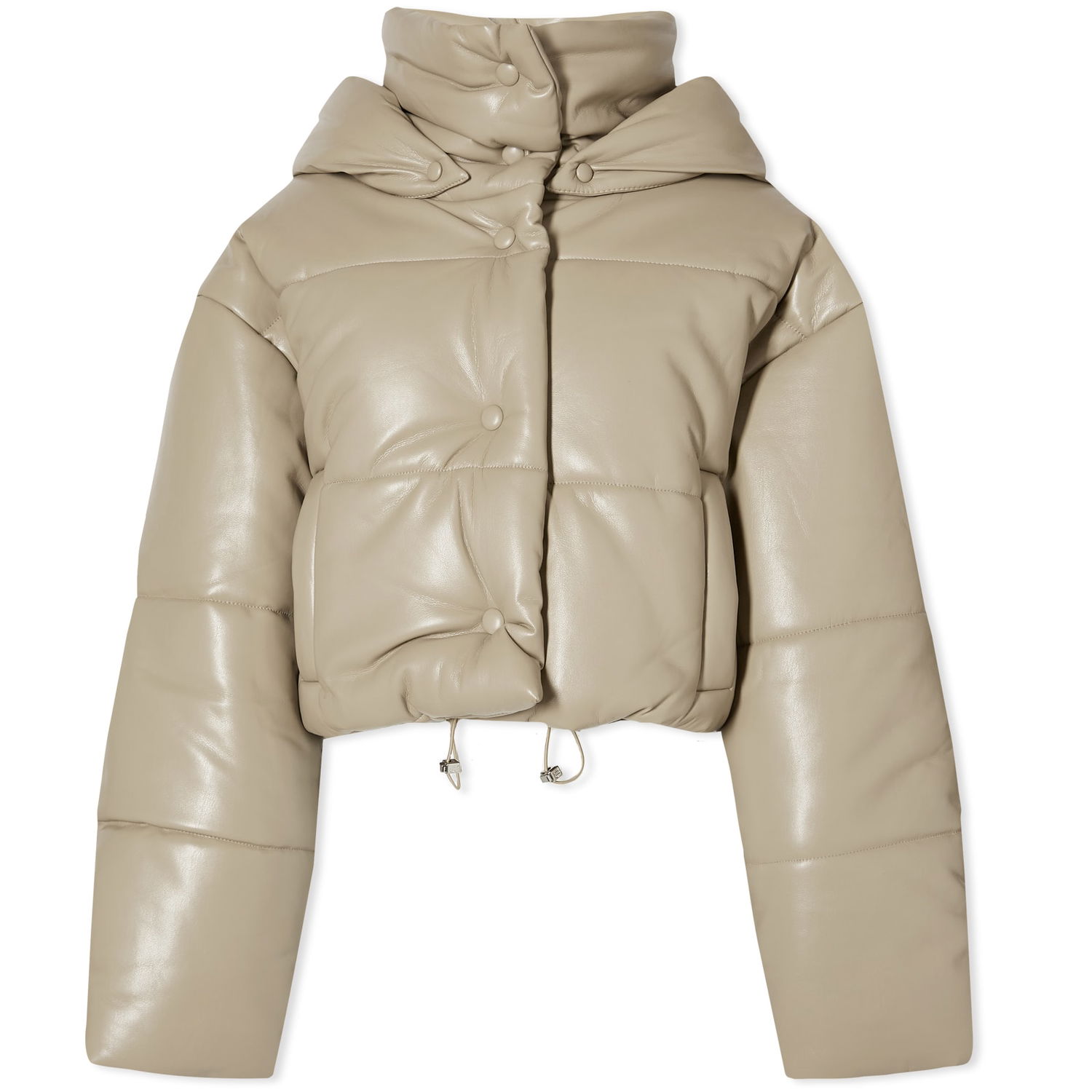 Bunda Nanushka Aveline Leather Look Jacket Béžová | NW24RSOW00279, 0