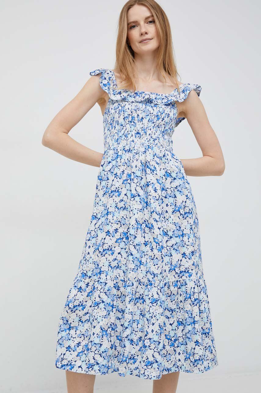 Šaty GAP Dress Modrá | 548488.01SPFEBDIT, 0