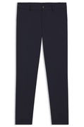 Slim-fit Trousers Washable Wool Blend